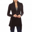 Romastory Autumn and winter fashion sweater women Girl Casual Long Knitted cardigan jacket