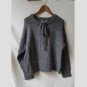 2017 Autumn Winter New Fashion Simple Loose Pullovers Women Sweater O-neck Long Sleeve Tie Korean St