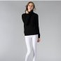 Women 2016 Winter New Slim hedging long-sleeved turtleneck solid color casual twist flower knit fema