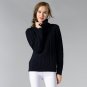 Women 2016 Winter New Slim hedging long-sleeved turtleneck solid color casual twist flower knit fema