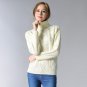 Women 2016 Winter New Slim hedging long-sleeved turtleneck solid color casual twist flower knit fema