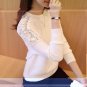 2017 Autumn Winter Warm Fashion Women\'s Korean Hollow Basic Knit  Sweater Short Design Loose Knitte