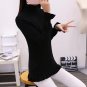 Hitz Korean female long sleeved Turtleneck Shirt sleeve lotus shirt sweater female turtleneck sweate