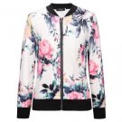 2017 New Autumn sequin jacket bomber jacket floral Women 6Color Coat Casual Baseball Jacket Sukajan 