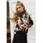 2017 New Autumn sequin jacket bomber jacket floral Women 6Color Coat Casual Baseball Jacket Sukajan 