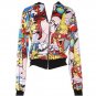 New autumn winter jacket women long sleeve streetwear bomber jacket front zipper women clothing 8055