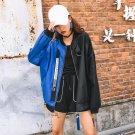 Plus size Women Basic Coats Autumn Women bomber jacket 2017 Long Sleeve Loose Female Coat Casual Gir