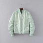 Women short coat ladies bomber jackets Solid 9 color full lined loose overcoat 2016 hot sale female 