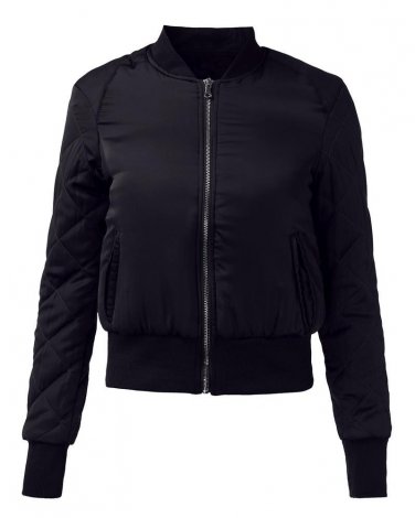 Bomber Biker Flying Jacket 6 Colors Women Autumn Winter Slim Fit Coats 2017 Long Sleeve Zipper Pilot