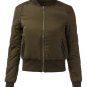 Bomber Biker Flying Jacket 6 Colors Women Autumn Winter Slim Fit Coats 2017 Long Sleeve Zipper Pilot