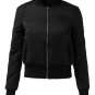 Bomber Biker Flying Jacket 6 Colors Women Autumn Winter Slim Fit Coats 2017 Long Sleeve Zipper Pilot