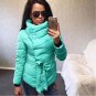 2017 winter Women\'s windbreaker parka Plus Size Ladies coats women bomber jacket Solid Color short 