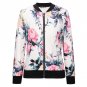 2017 Bomber Baseball Jacket Brand New European style white Fashion printed Casual College Outwear ba
