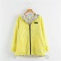 Women Bomber Jacket Female Pocket Zipper Hooded Coats Two Side Wear Coat Print Autumn Loose Cartoon