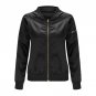 2017 Good Quality fashion plus size solid bomber jacket Women casual coat cool basic down jacket Pad