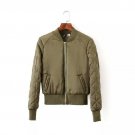 European Style Spring and Autumn New Fashion Women Short Quilted Jacket, Female Bomber Jacket Brand 