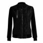 2017 Winter Spring Bomber Patchwork Jacket Women Padded Zipper Coat Female Casual Diamond aqueta fem