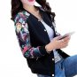 Spring Baseball Jacket Women Bomber Jackets For Women Plus Size 3XL Print Coat ZMF789542
