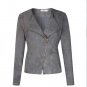 Spring Autumn Women Jackets Tops Basic Bomber Jacket Long Sleeve Coat Slim Fit Outerwear PU Leather 