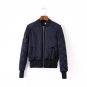 Bomber Jacket Women Aviator Jacket Army jacket Tops casaco feminino jaqueta feminina femme        Ja