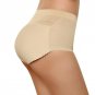 Women Sponge Padded Abundant Buttocks Pants Lady Push Up Middle Waist Padded Panties Briefs Underwea