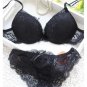 Candy Colors Lady Bra Set Underwear Satin Lace Embroidery Bras Set With Panties