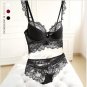 Women\'s Sexy Bra Set Ultra-thin Red Lace Bra Brief Sets Plus size Brassiere Push up Bra and Panties