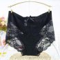 High Quality women\'s briefs sexy lingeries Transparent Plus size 4XL Mid waist Lace underwear women
