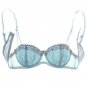 Comfortable Lace Hook Flower Embroidery Lingerie Set Half Cup Bralette Transparent Panties Sweet Lol