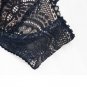 Comfortable Lace Hook Flower Embroidery Lingerie Set Half Cup Bralette Transparent Panties Sweet Lol