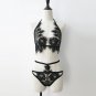 Women Sexy Lace Bra Set bralette Underwear set bra top panty lingerie brassiere cueca Gothic embroid
