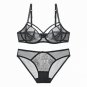 CINOON intimates bra set Sexy Lace Underwear Push Up brassiere Lingerie victoria Transparent Bralett