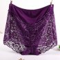 2Pcs/lot High Quality women\'s briefs sexy Lace Hollow lingeries Plus Size 5XL Modal underwear women