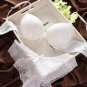 Details about New Womens Sexy Underwear Satin Print Lace Embroidery Bra Sets Panties BC Cup