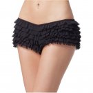 S-2XL Sexy Muliti Layered Mesh Ruffled Panty Women Intimates Underwear Lingerie Lace PLus Size Hot P