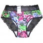 3XL 4XL 5XL Sexy Lace Briefs Flower Panties Plus Size Underwear For Female More Colors Mid Waist