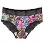 3XL 4XL 5XL Sexy Lace Briefs Flower Panties Plus Size Underwear For Female More Colors Mid Waist