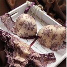 Brand New 2017 French Romantic Brand Lace Bra Sets Sexy Women Underwear Set Push Up BC Bra and Panty