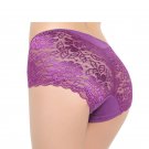 Fashion big size Lace Women Briefs Mid Waist Sexy Panty Lace soft sexy briefs Underwear Women Intima