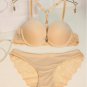 Women French High-end Brand Bra Set Intimates Y-line Gather Straps Sexy Bra Front Closure Bra Set +