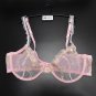 Women bra panty Sales Separated embroidery lace floral transparent sexy bralette BH set plus size th
