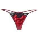 women sexy panties silk patchwork lace t women\'s thong underware womens G-string