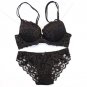 New Sexy Underwear Women Bra Set Lace Flower Lingerie Set Cute Bowknot Vintage Full Embroidery Push