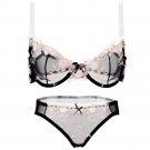 New Ultra-thin mesh lace sexy lingerie bra panty SALE SEPARATELY women floral  bralette underwear me