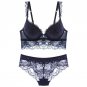 Seven Wish Lace Bra Brief Sets Sexy Underwear Bra Sets with Padded Women Intimate Full Cup Bra Sets