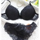 Candy Colors Lady Bra Set Underwear Satin Lace Embroidery Bras Set With Panties Factory Price