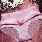 QA23 Women seamless briefs ultra-thin trimming ruffles panties female sexy lace transparent underwea