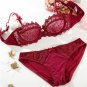 Underwear Sexy Lace Bra Sets Transparent Women ABCD Cup Bra And Panty Lingerie Half Cup Comfortable