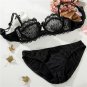 Underwear Sexy Lace Bra Sets Transparent Women ABCD Cup Bra And Panty Lingerie Half Cup Comfortable