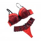Push Up Bra Sets Sexy Lace Women High Quality Bra Brief Sets French Romantic Intimate Underwear Pant